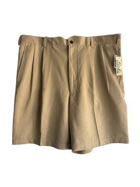 NWT Links Edition Pleated Khaki Golf Shorts
